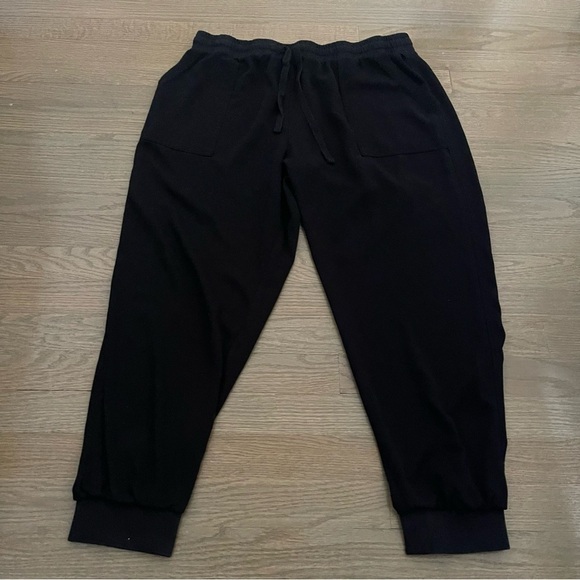 Splendid Women's Black High Rise Jogger Sweatpants Size XL - Picture 3 of 9